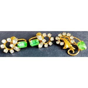 12k Gold Filled Vintage DCE Curtis Demi-parure